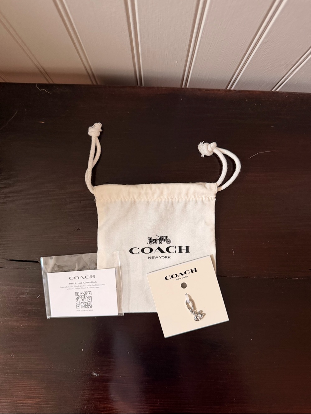 Coach Charms NWT